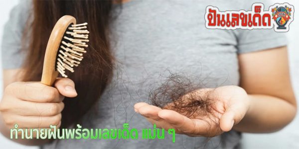 ฝันว่าผมร่วงเยอะมากๆ -"Dreaming that hair is falling out pantip"