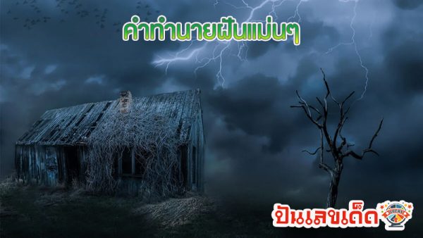 ฝันว่าฟ้าผ่า-"Dreaming of lightning"