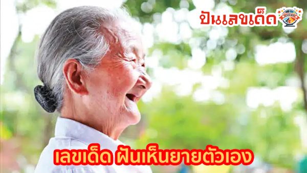 ฝันเห็นยายที่เสียไปนานแล้ว-"Dreamed of seeing my grandmother who had passed away a long time ago."