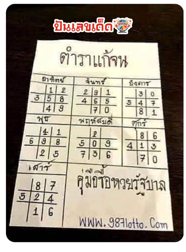 เลข ตำราแก้จน 16 10 67-"The textbook's numbers are"