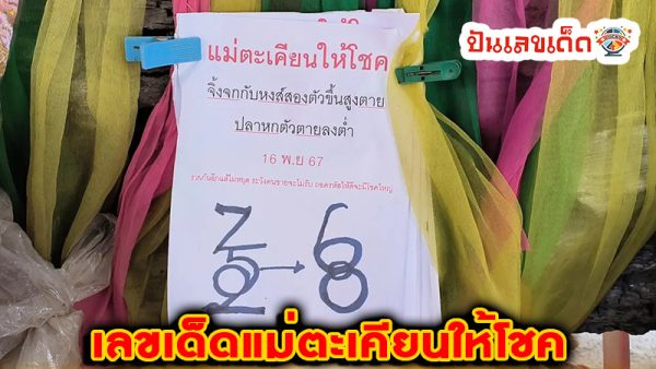 ขอ โชค ลาภ จากสิ่งศักดิ์สิทธิ์-''Ask for luck and fortune from sacred things''