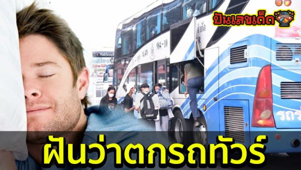 ฝันว่าตกรถทัวร์-"Dreaming of missing the tour bus"