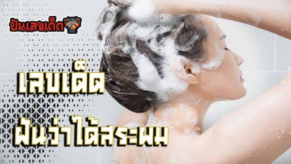 ฝันว่าได้สระผมให้คนอื่น - "Dreaming of washing someone else's hair"