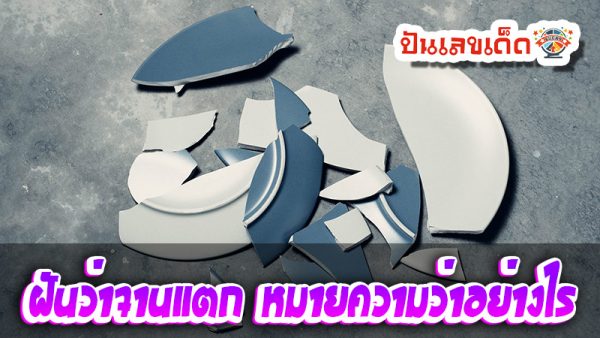 ฝันว่าจานแตก-''Dreamed that the dish was broken''