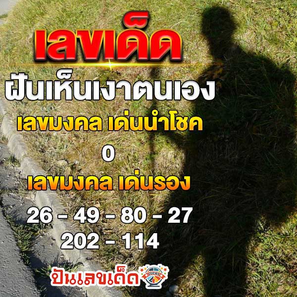 ฝันเห็นเงาดําผู้ชาย-"Dreaming of a shadow of a man"
