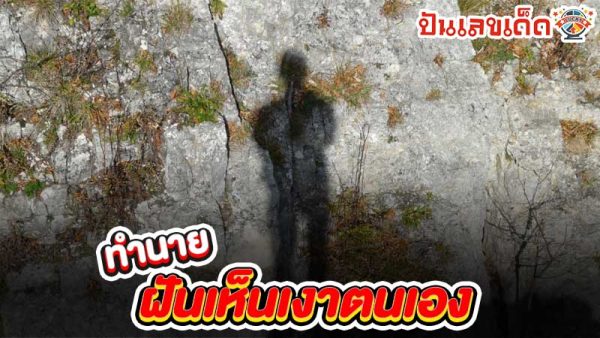 ฝันเห็นเงาตนเอง-"Dreaming of seeing your own shadow"