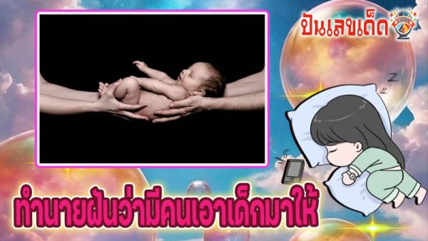 รูปภาพทำนายฝันว่ามีคนเอาเด็กมาให้ของ lekdedonline