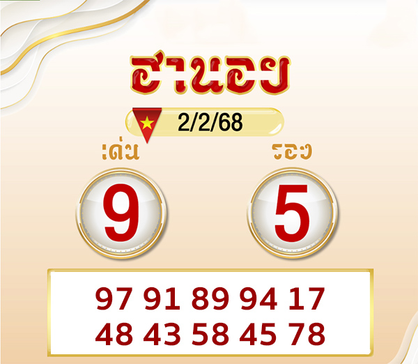 รูปภาพเลขเด็ดหวยฮานอยจากแอด เจ๊ศรีนวล