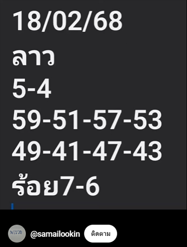 รูปภาพแนวทางเลขเด็ดจากหวยทุกเจ้าสาขาของ lekdedonline