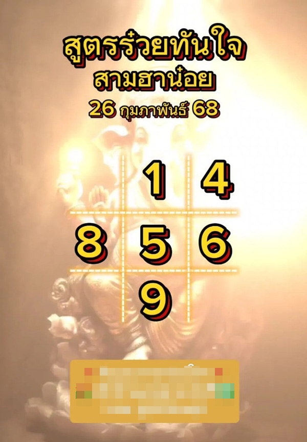 รูปภาพแนวทางฮานอย เลขสวย พารวยของ lekdedonline