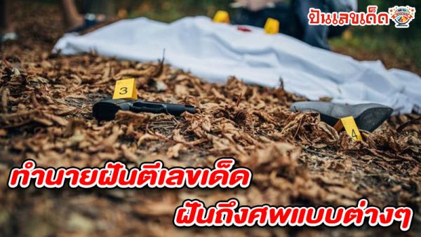 รูปภาพทำนายฝันตีเลขเด็ดฝันถึงศพของ heng99