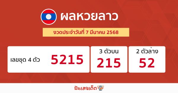 รูปภาพผลหวยลาวของ lekdedonline