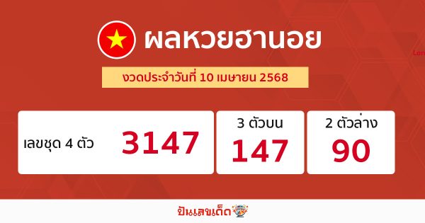 รูปภาพผลหวยฮานอยของ heng99