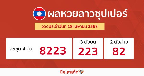 รูปภาพผลหวยลาวซุปเปอร์ของ lekdedonline