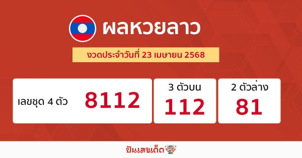 รูปภาพผลหวยลาวของ lekdedonline