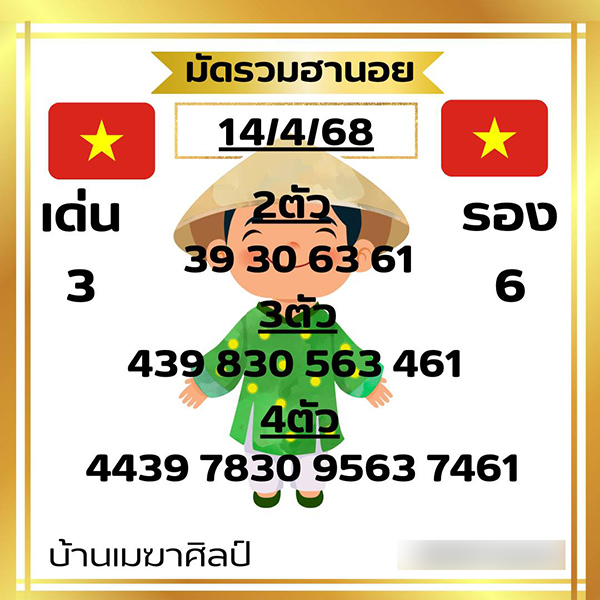 รูปภาพเลขเด็ดหวยฮานอย ของ heng99