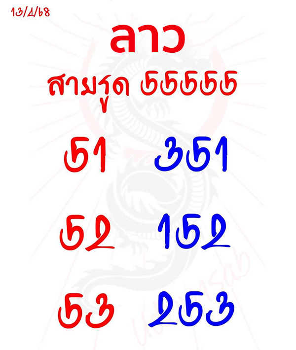 รูปภาพเลขเด็ดหวยลาวซุปเปอร์ของ heng99