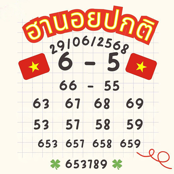 รูปภาพเลขเด็ดหวยฮานอยของ lekdedonline