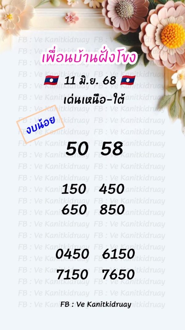 รูปภาพเลขเด็ดหวยลาวซุปเปอร์ของ lekdedonline