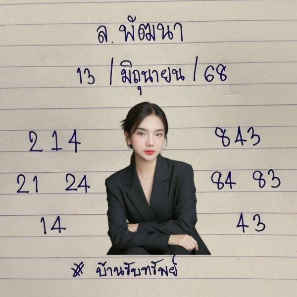 รูปภาพแนวทางหวยลาวพัฒนาของ lekdedonline