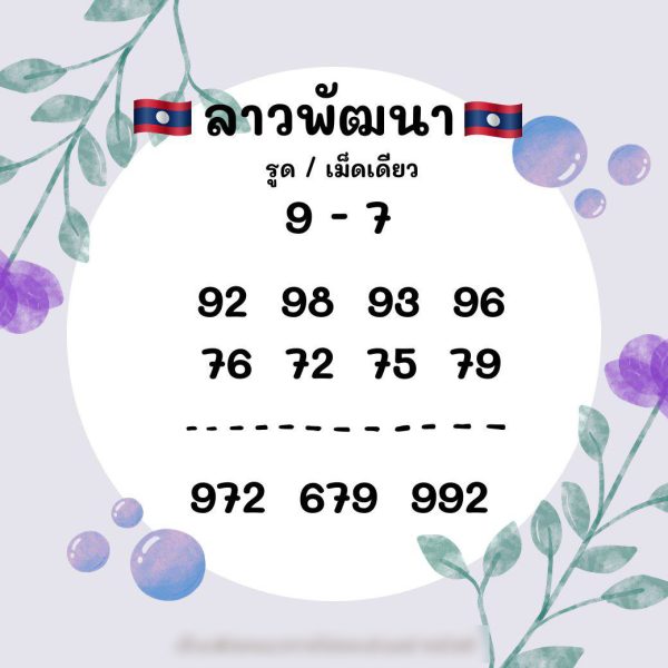 รูปภาพเลขเด็ดหวยลาววันนี้ของ heng99
