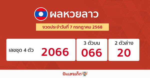 รูปภาพผลหวยลาวของ heng99