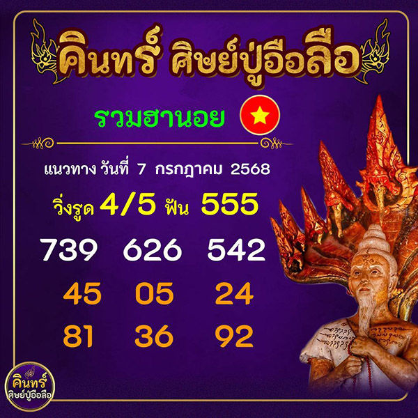 รูปภาพเลขเด็ดหวยฮานอยของ lekdedonline
