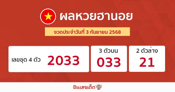 รูปภาพผลหวยฮานอยวันนี้ของ heng99
